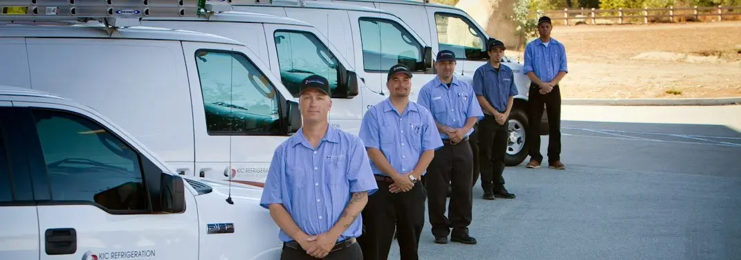 KIC Refrigeration crew ready for Mini Split Repair jobs across West Whittier-Los Nietos